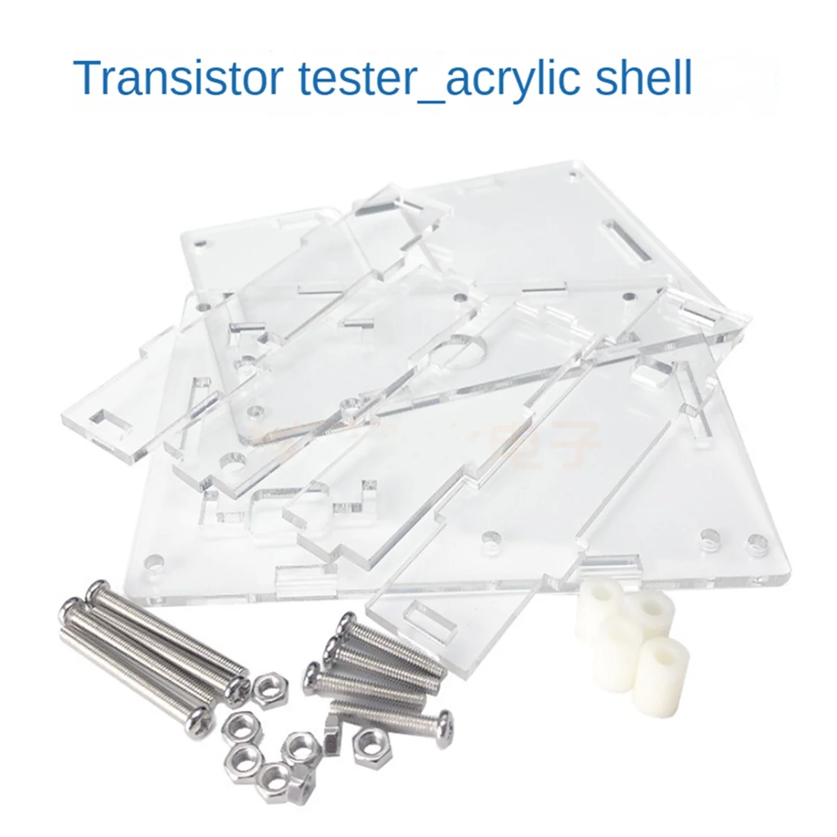 Надежный измеритель ESR-LCR-T4, тестер транзисторов, диод, триод, емкость SCR, индуктивность, мультиметр, инструменты без чехла-ABDQ