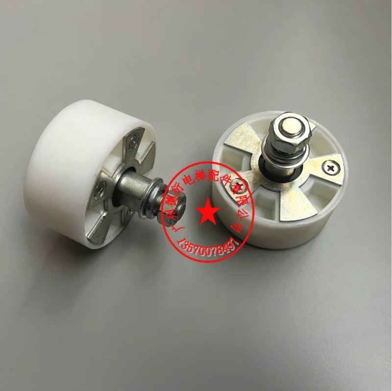 Escalator speed measuring wheel guide wheel 76 * 35 * 6201 pressure belt wheel  handrail speed measuring wheel screw nut