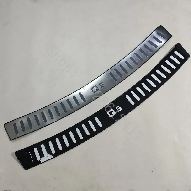 

For Audi Q5 2009 2010 2011 2012~2018 Stainless Steel Door Rear Bumper Protector Sill Trunk Tread Plate Trim Car Accessories