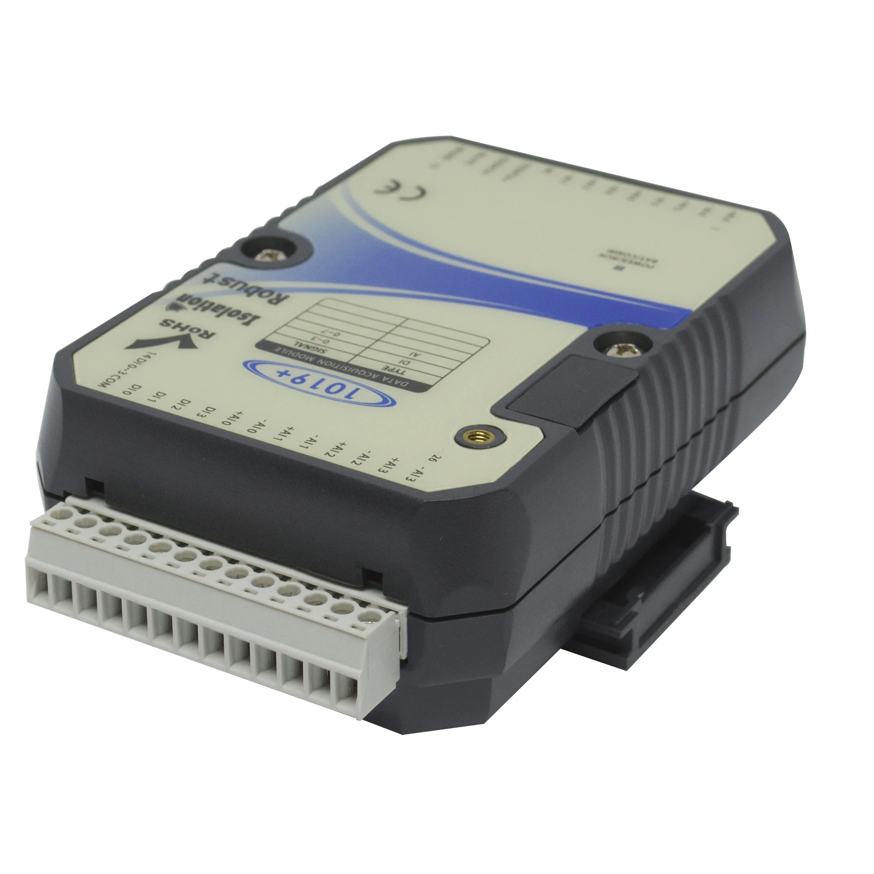 Módulo de E/S analógico 4DI 8AI com isolamento de comunicação de porta Modbus RTU RS-485 (A-1019+)