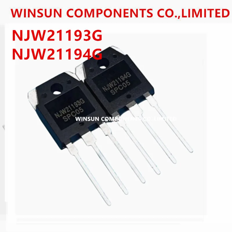 (20PCS =10Pair) 100% New Imported Original  NJW21193G NJW21194G NJW21193 NJW21194 TO-247 Audio Power