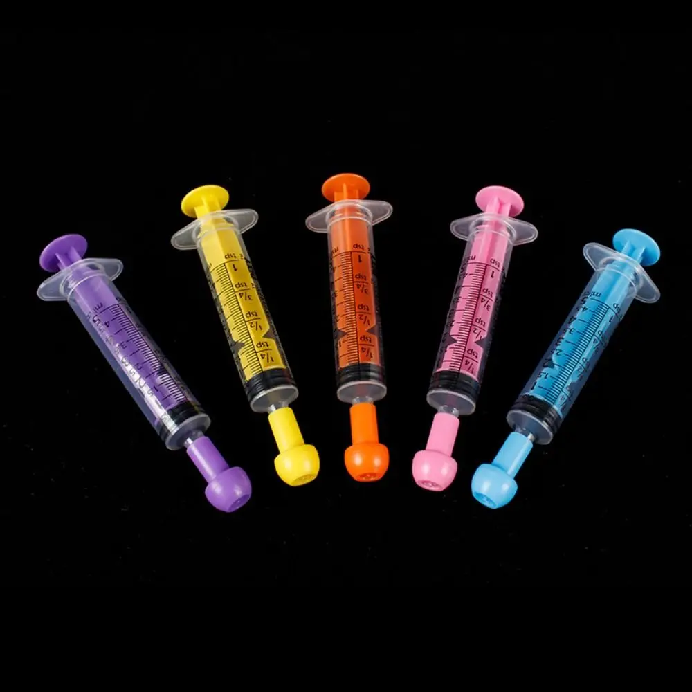 10Pcs 5ml 10ml Pet Animals Feeding Large Syringe Feeder Syringe Rubber Stopper Disposable Pump Measuring with Scale