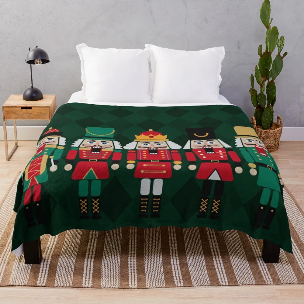 

The Nutcrackers Throw Blanket Fleece Bkanket Woven Blanket Blanket Sofa