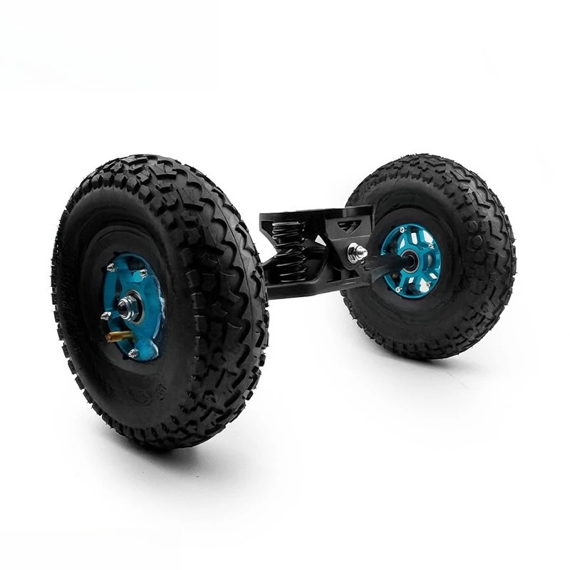

Four-wheel drive electric skateboard belt