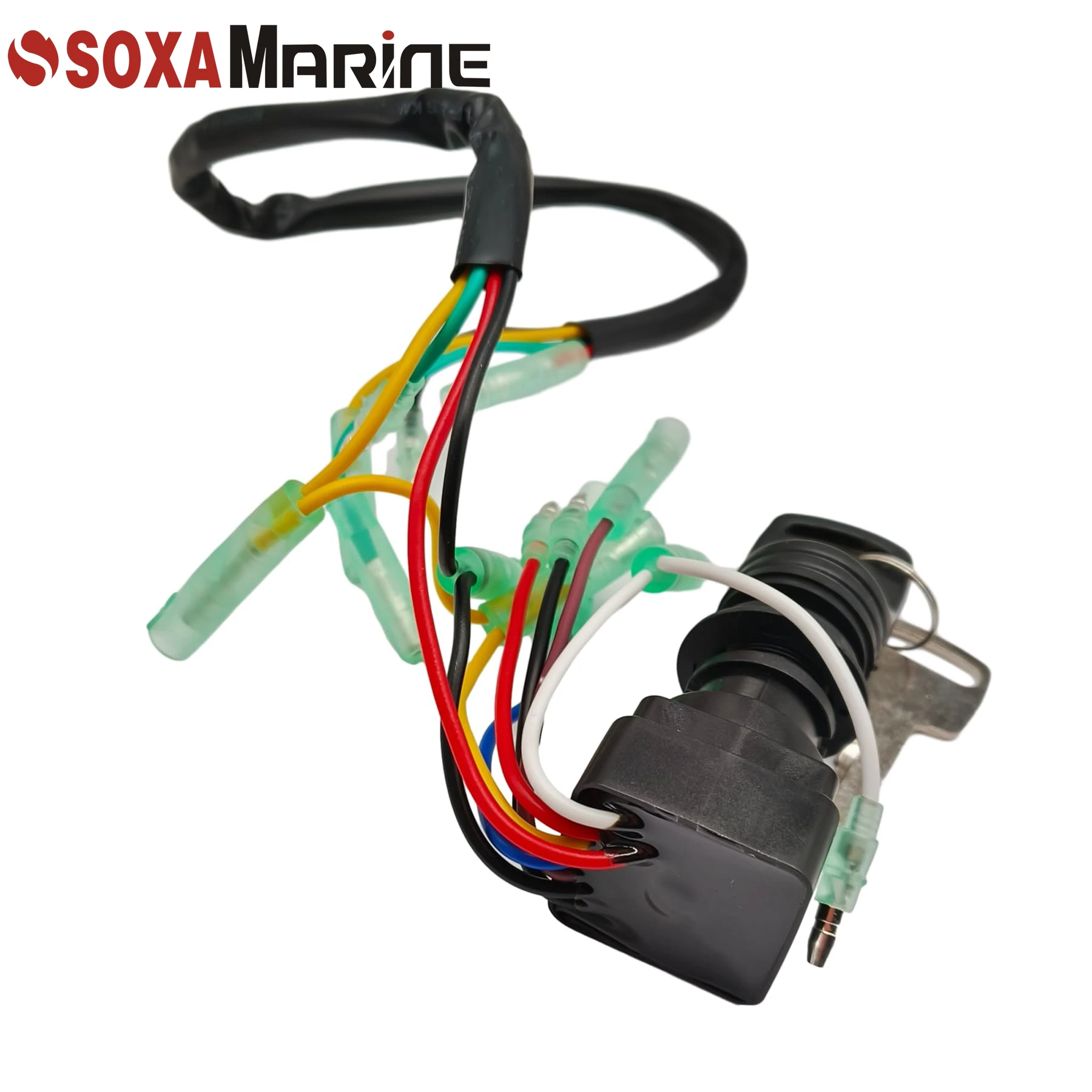 Ignition Switch Assy with Key For Yamaha 75 85 115 150HP 2 Stroke 4 Stroke Outboard Motor Control Box 703-82510-43-00 MP51040