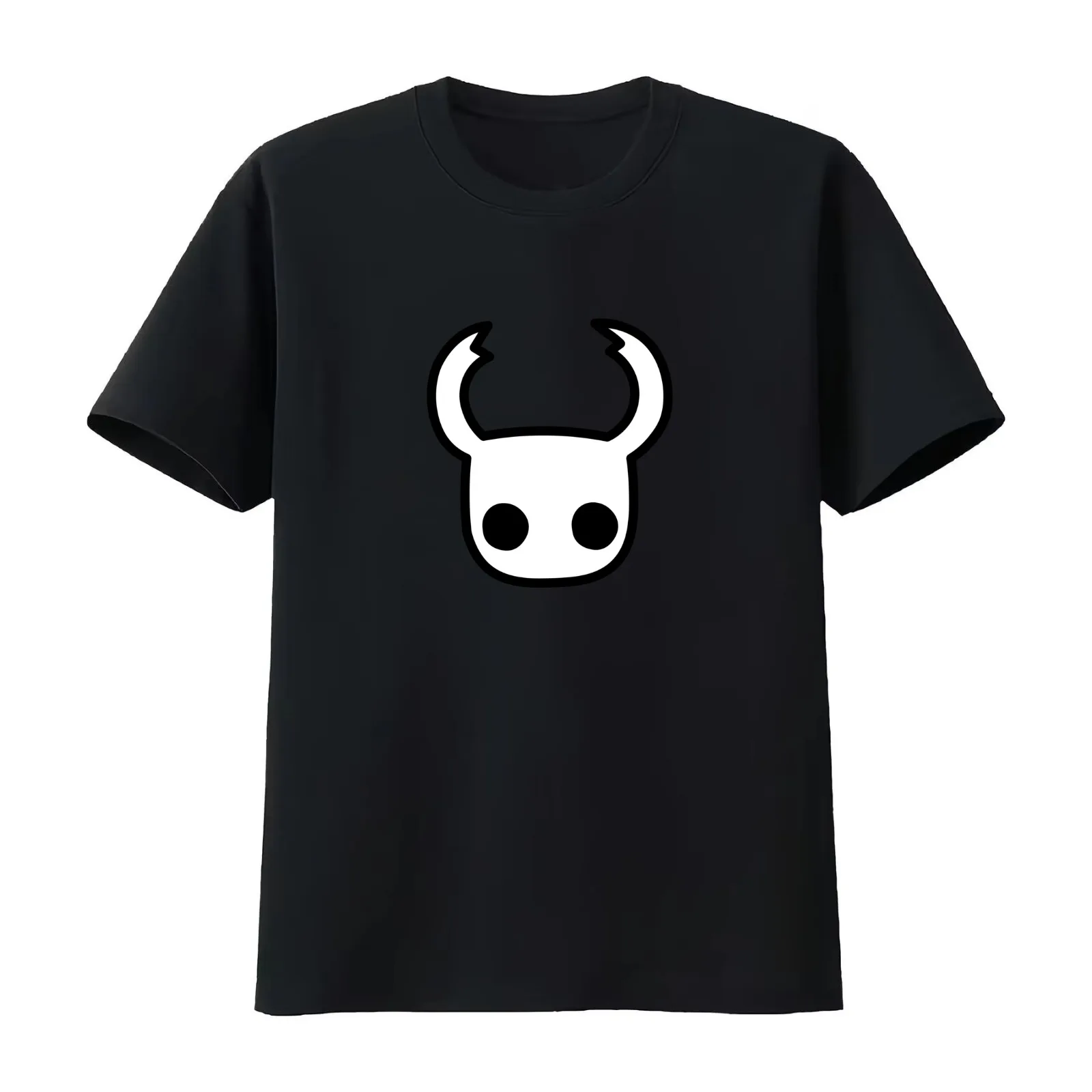 Hollow Knight T-Shirt Summer Casual Cotton Tee Oversized Streetwear Tops Vintage Graphic Print Loose Fit Short Sleeve