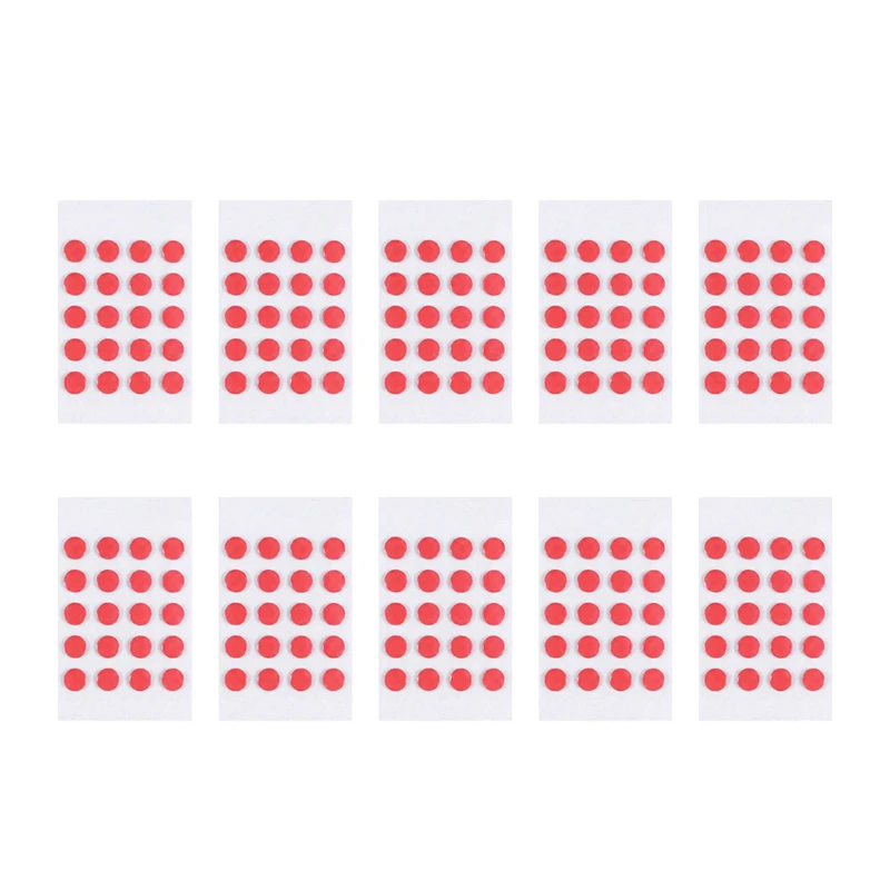 Universal Round PTFE Mouse Feet Skates Stickers Self-Adhesive Circular Mouse Feet Replacement DIY for Gaming Mouse A