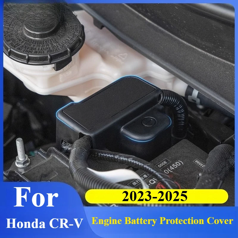 For Honda CR-V 2023-2025 Hybrid: Engine Bay Battery Cover - Flexible Silicone Terminal Protector w/Anti-Corrosion Seal​​