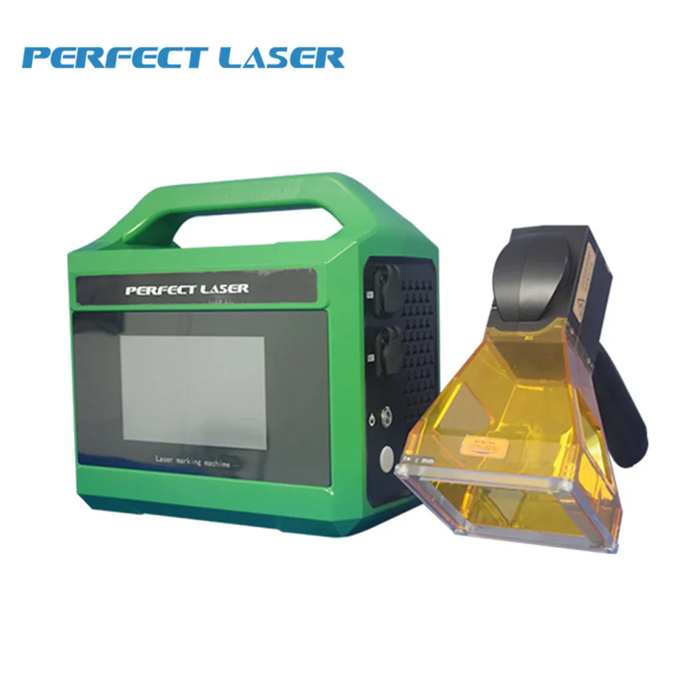 Perfect Laser 30W 20W Mini Portable Laser Engraver JPT Metal Steel Laser Etching Engraving Machine