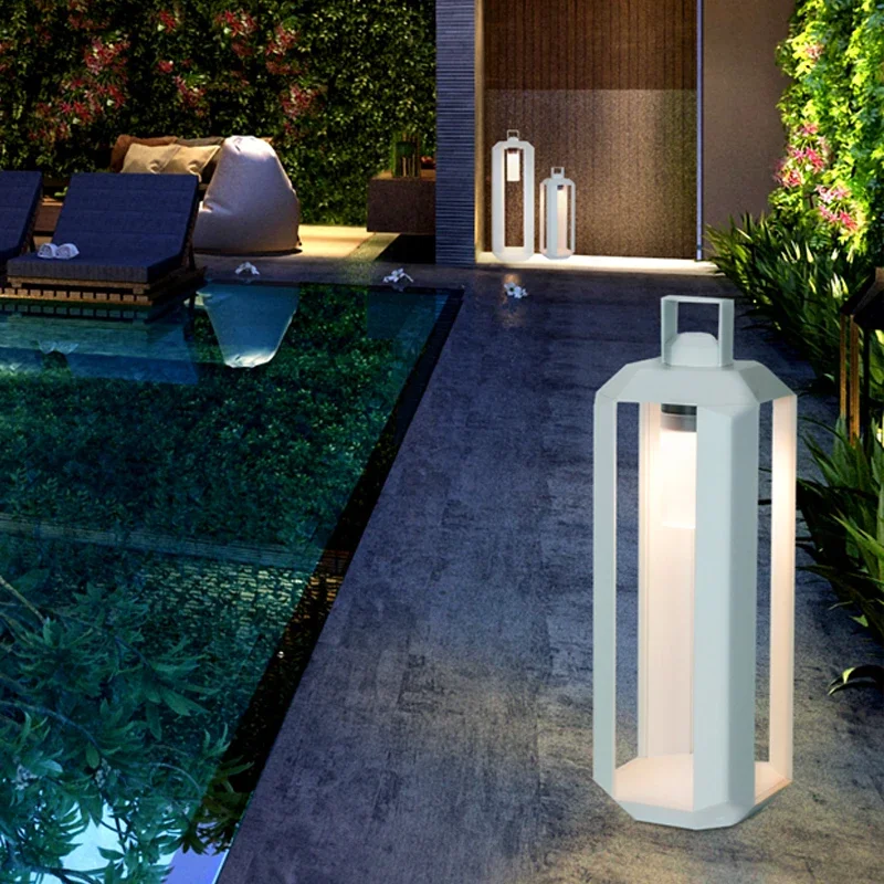 Outdoor light Waterproof garden light Outdoor lawn light Villa landscape  Park garden  Modern simple aisle
