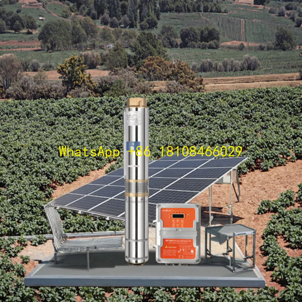 

for Agriculture Drinking Water Treatment OEM Product High-Pressure Solar Water Pump DC Brushless Motor Borehole Deep Well Pump