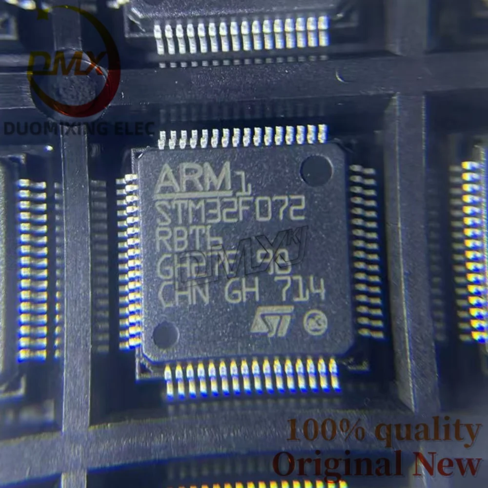 10 قطعة/الوحدة STM32F072RBT6 MCU يغلف LQFP-64 ARM متحكم MCU.