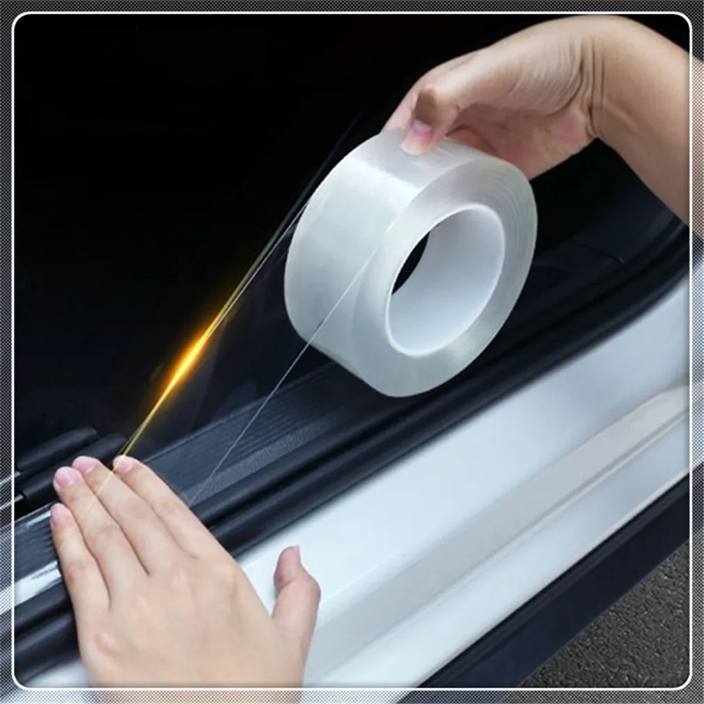 3m Auto Trunk Door Sill Body Vinyl Accessories Car Stickers for Mercedes Benz GL63 GL-Class G65 G550 G350 E300 CLK63 R F700 AMG