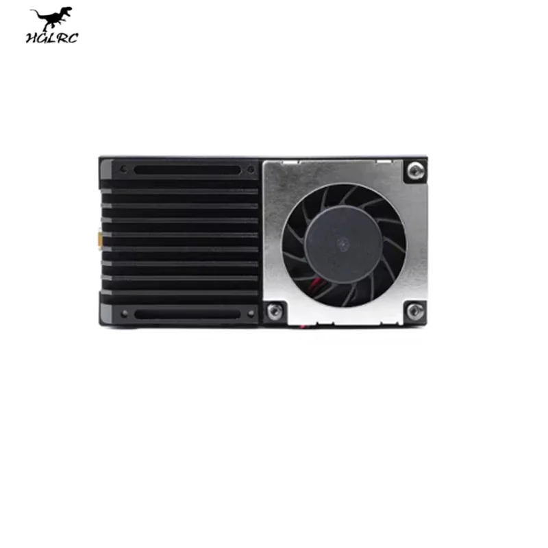 HGLRC ZEUS 1.2G 4.5W VTX 8CH 25mW /800mW /4.5W Power Adjustable Image Transmission Built-in Fan 2-8S Suitable for Model Aircraft