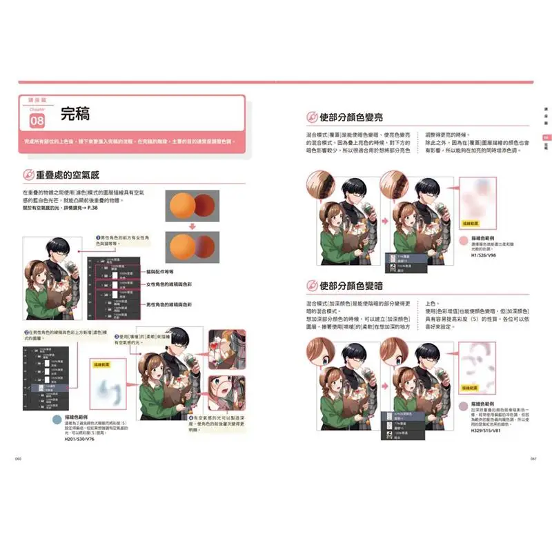 تقنيات التلوين التحليل العملي لرسم الأحرف الرقمية، مشبك STUDIO PAINT PROEXiPad، جميعها قابلة للتطبيق 9786263794757