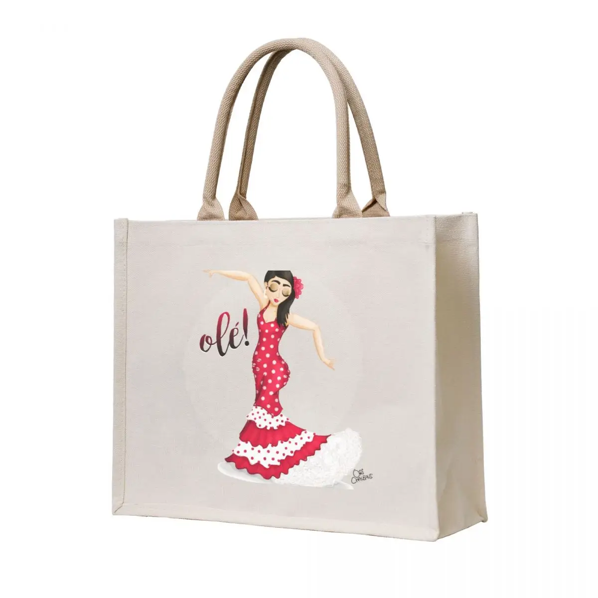 

Flamenco Dancer! Olé Tote Bag Gift bags shopper bags for women reusable shopping bags