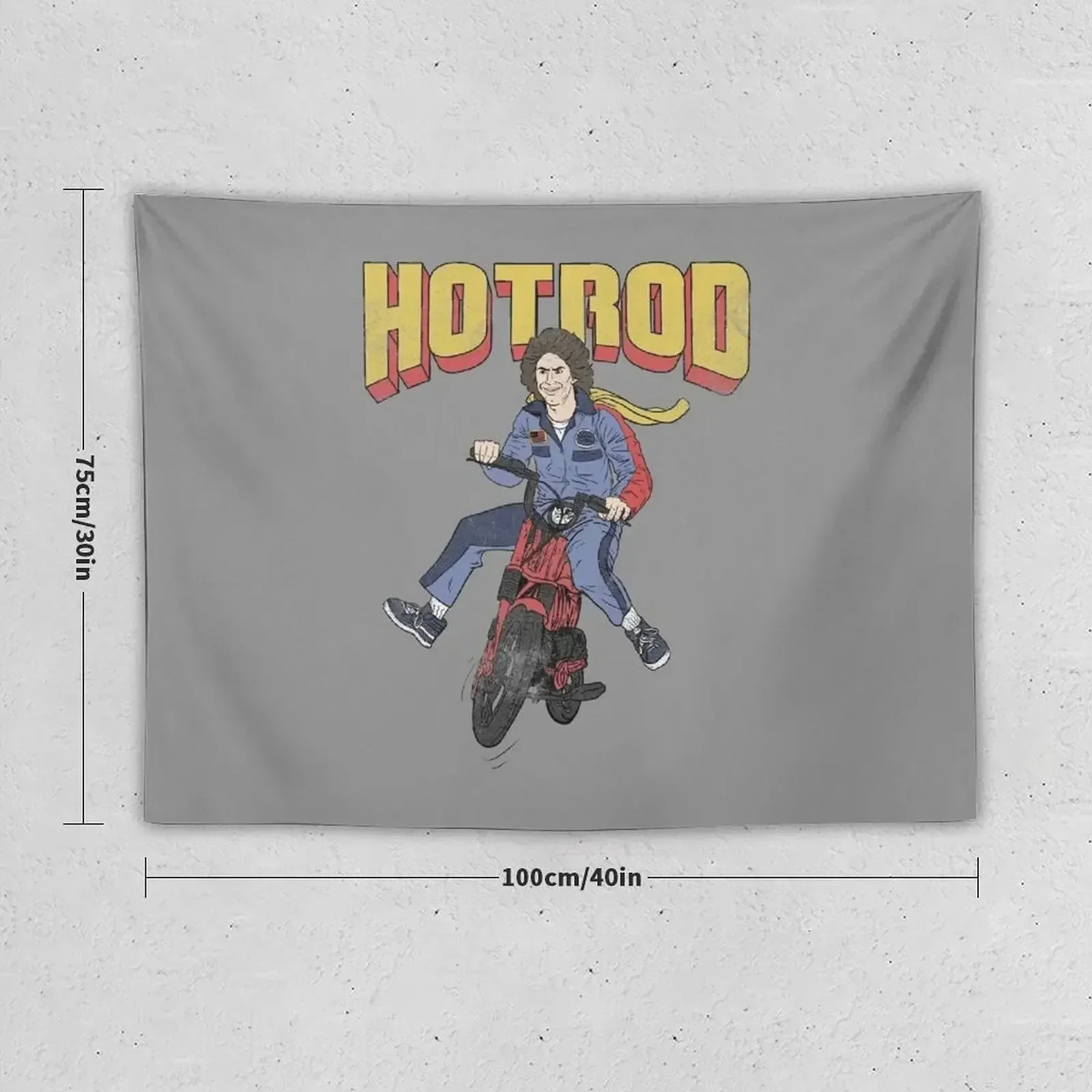 Hot Rod Tapestry Cute Room Things Decoration Home Tapete For The Wall Tapestry