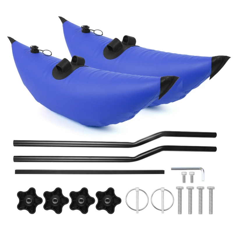 Kayak  Inflatable Outrigger Float with Sidekick Arms Rod Kayak Boat Fishing Standing Float Stabilizer System Kit