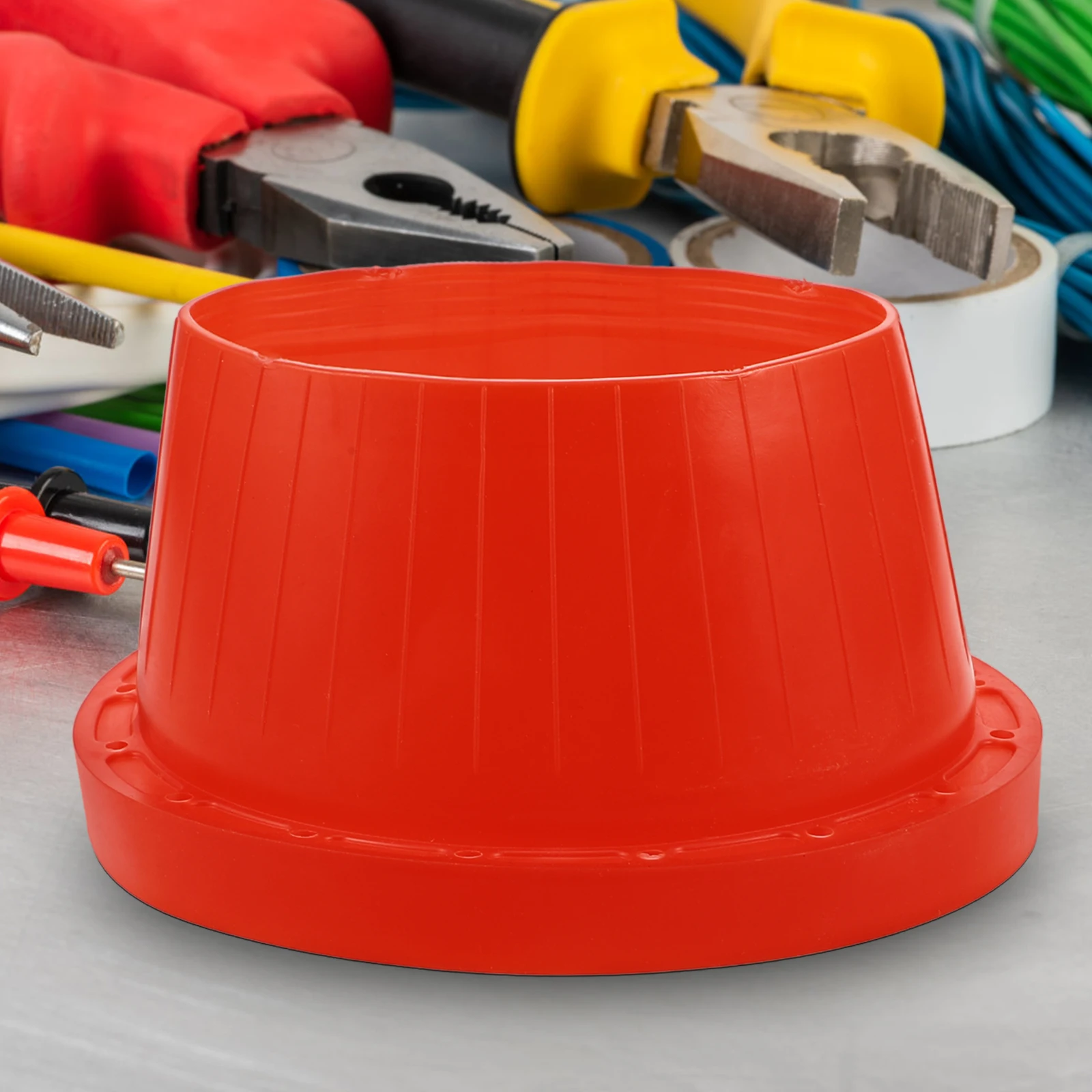 

Waterproof Speaker Cover 6.5 Inch Silicone Outdoor Marine Horn Guard Dirt Resistant Durable Motorcycle Boat Dj Stand Cover