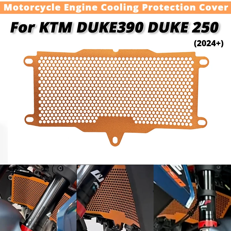 

For KTM DUKE390 For KTM DUKE250 For KTM-DUKE390 For KTM-DUKE250 2024+ Motorcycle Engine Cooling Protection Cover