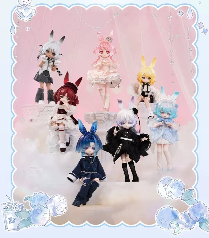

Bonnie Meteorological Star Language Series Bjd слепая коробка прекрасная игрушка 12-точечная Bjd Bonnie Mystery Box Коллекционный новогодний подарок