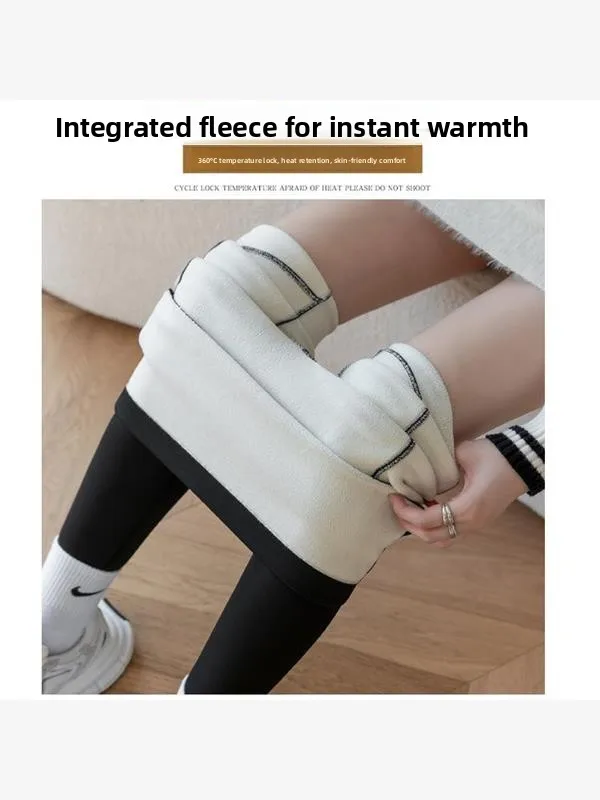 スリムフィットヨガパンツ ハイウエスト 裏起毛 薄手 レディース カジュアルパンツ おしゃれなアークパンツ 春秋 ダブルケット