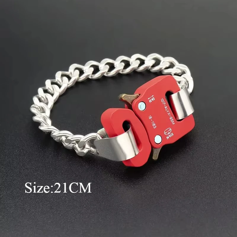 Unisex Street Fashion Trend 1017 ALYX 9SM Functional Bracelet Gift