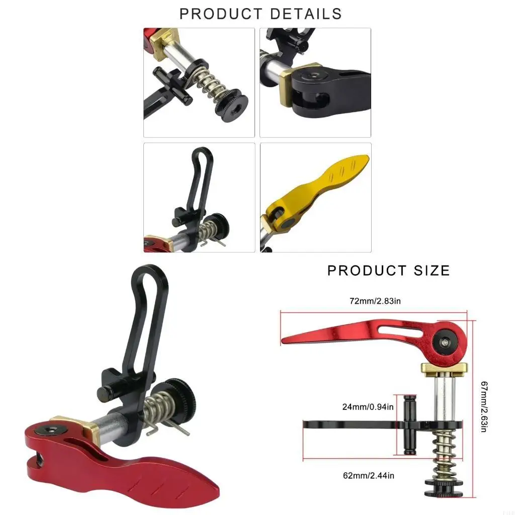 

Regulable Aluminum Bicycles Seats Clamp Robustness Bike Seats Post Clamp