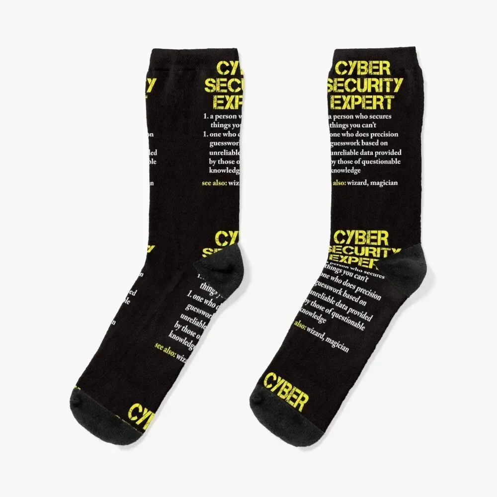 Cybersecurity Hacker Computer Nerd Gift Socks christmas gifts sports stockings loose Luxury Woman Socks Men's