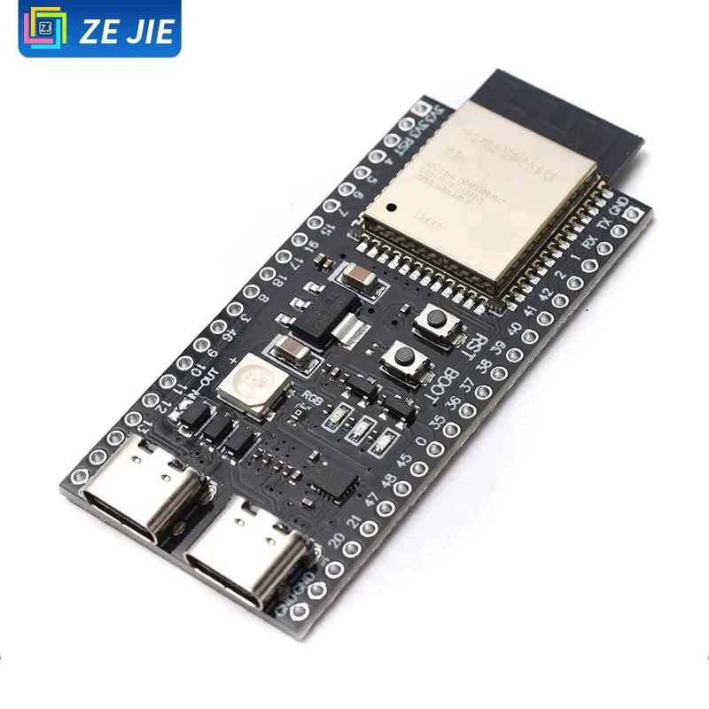Ze Jie ESP32-S3-DevKitC-1 Development Board N16R8 C3 AI Module ESP32S3 WiFi Bluetooth