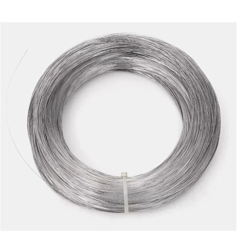 Stainless Steel Soft/Hard Steel Wire Diameter 0.05-6mm Single Strand Lashing Soft Iron Wire Rustproof