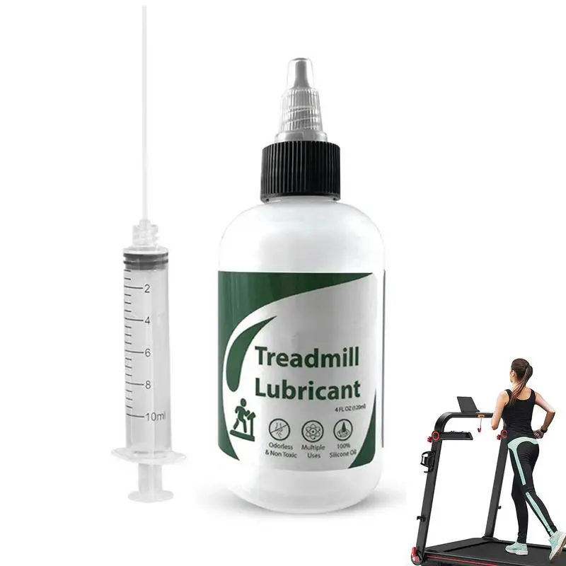 Treadmill Belt Lubricant 120ml Gym Treadmill Maintenance Silicone Oil Running Machine Treadmill Parts Lubricant Odorless