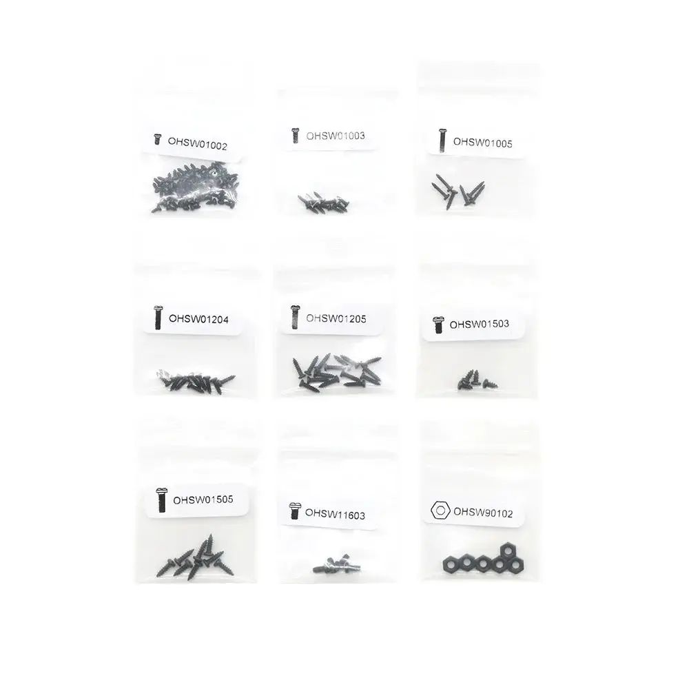 Orlandoo Hunter X01 Accessories Full Set Screw Package 1:32 Rc Model Climbing Car Sa0062 Parts