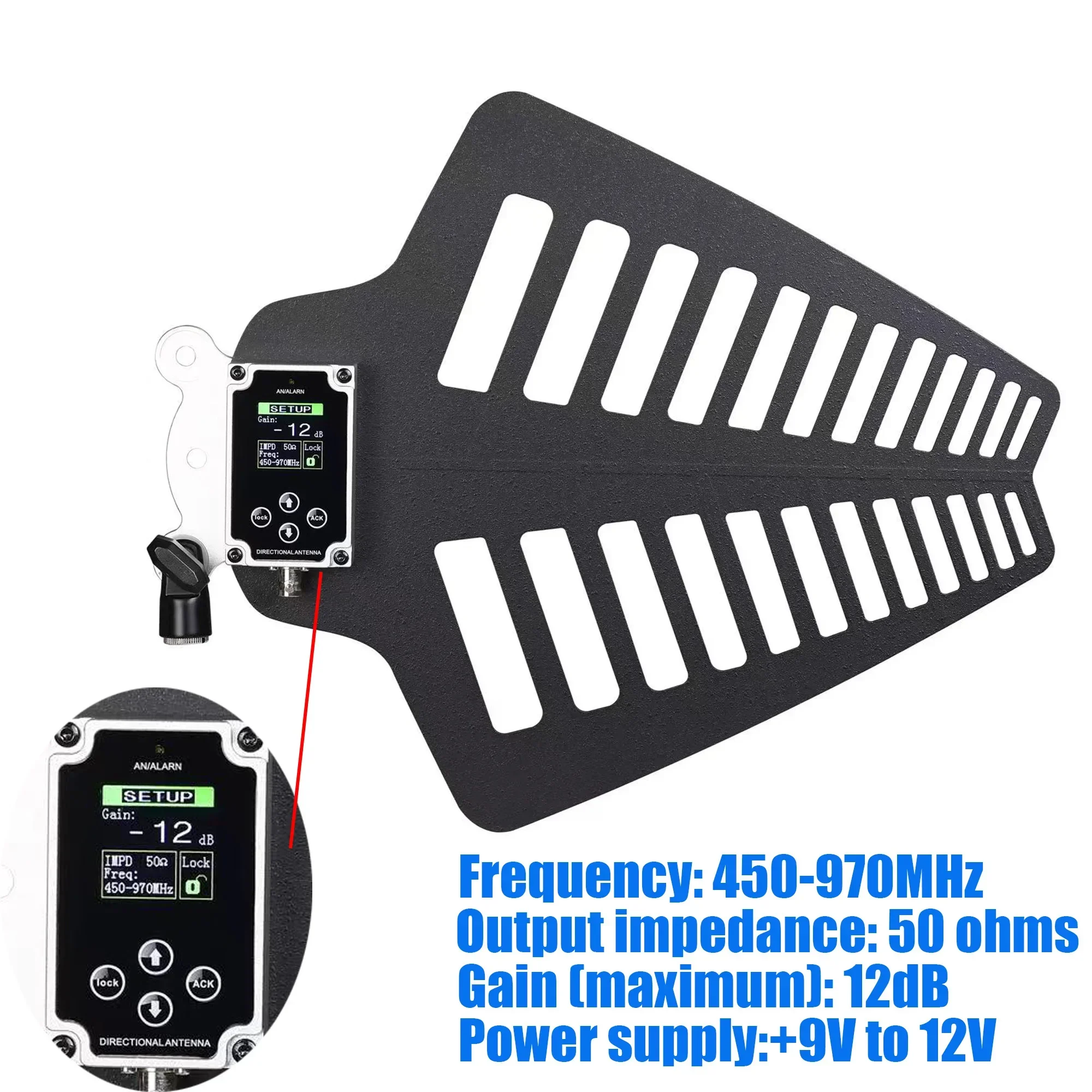 Leicozic 16 Channels Antenna Distribution System PS C8 R F Multi SMA R F Distributor PC8 R F Signal Amplifier For Microphone