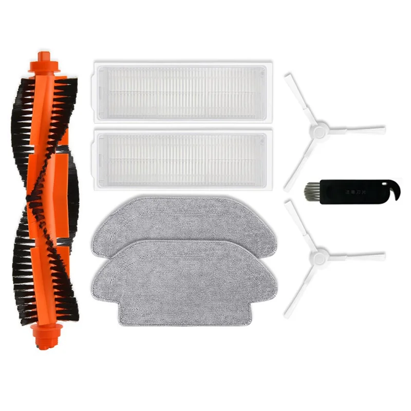 For  Robot Vacuum S10 S12 B106GL Main Side Brush Hepa Filter Mop Cloth Replacement Spare Parts Accessories