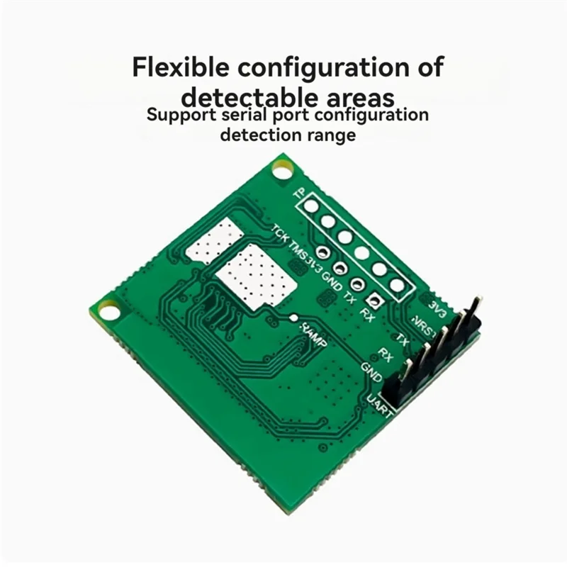 

BAAY LD6001B 60 ГГц Mmwave радарный датчик + плата последовательного порта CH340, высокоточный многоцелевой 3D-модуль датчика присутствия человека