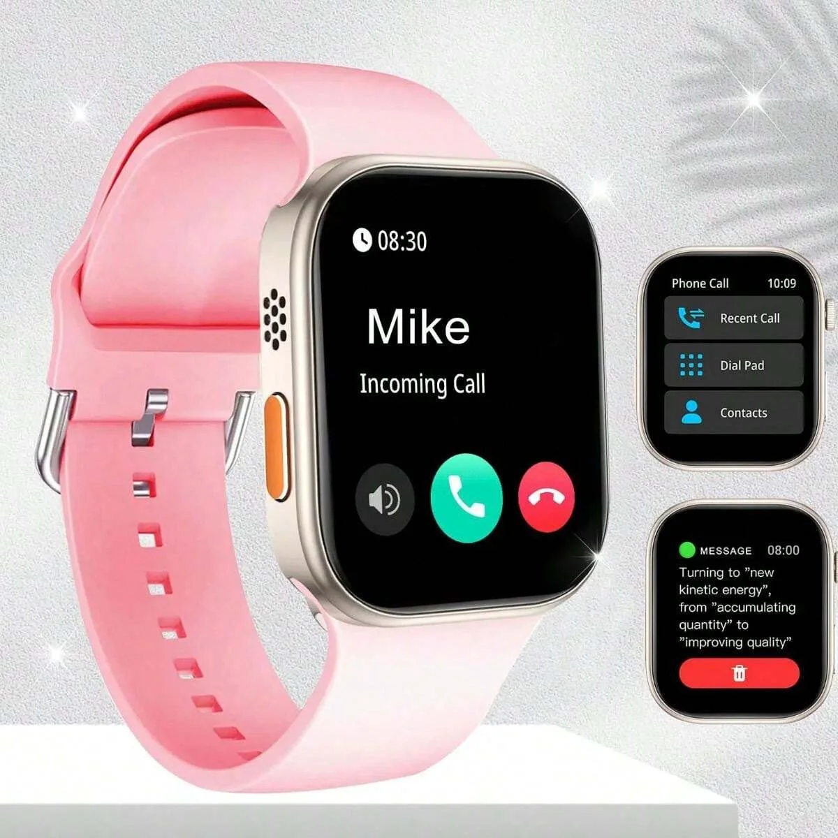ساعة ذكية رياضية 2026 جديدة، أوضاع رياضية متعددة، مكالمة/قرص لاسلكي، عرض تذكير بالرسائل، مناسبة للرجال والنساء #1