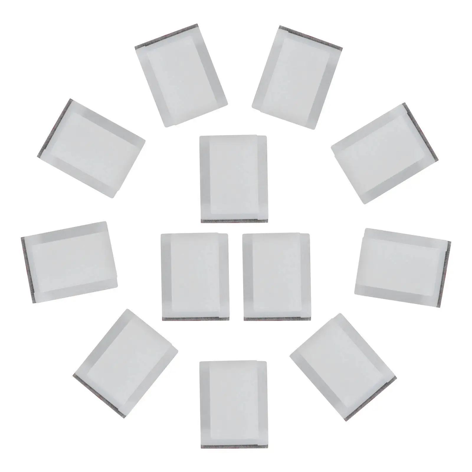 

100Pcs Self-Adhesive LED Strip Light Wiring Clamps Cable Management Strong Adhesive Wire for Network Computer