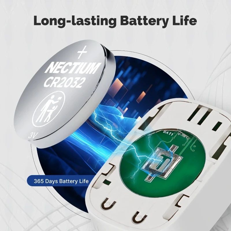 مستشعر درجة الحرارة والرطوبة الذكي مستشعر زيجبي المنزلي مقياس الرطوبة الداخلي مراقبة التطبيق يعمل بالبطارية المنزلية Alexa