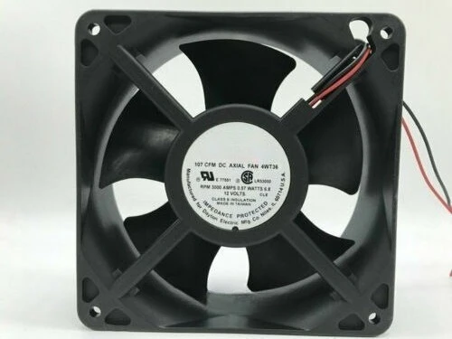 

FOR DAYTON 107 CFN DC AXIAL FAN 4WT36 12V 6.8W 12038 12CM cooling fan