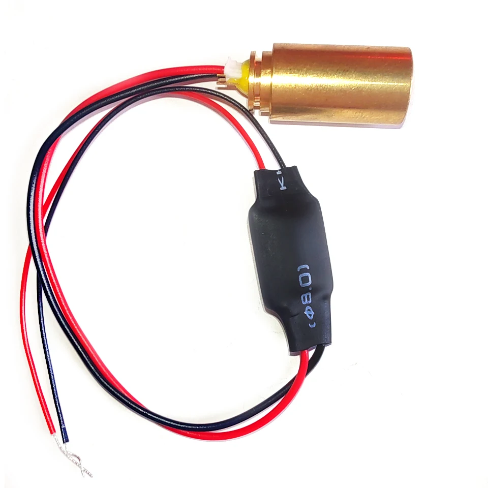 571nm 573nm Yellow 35mW 40mW 50mW 60mW Bright Dot Laser Module with 3-5V Driver