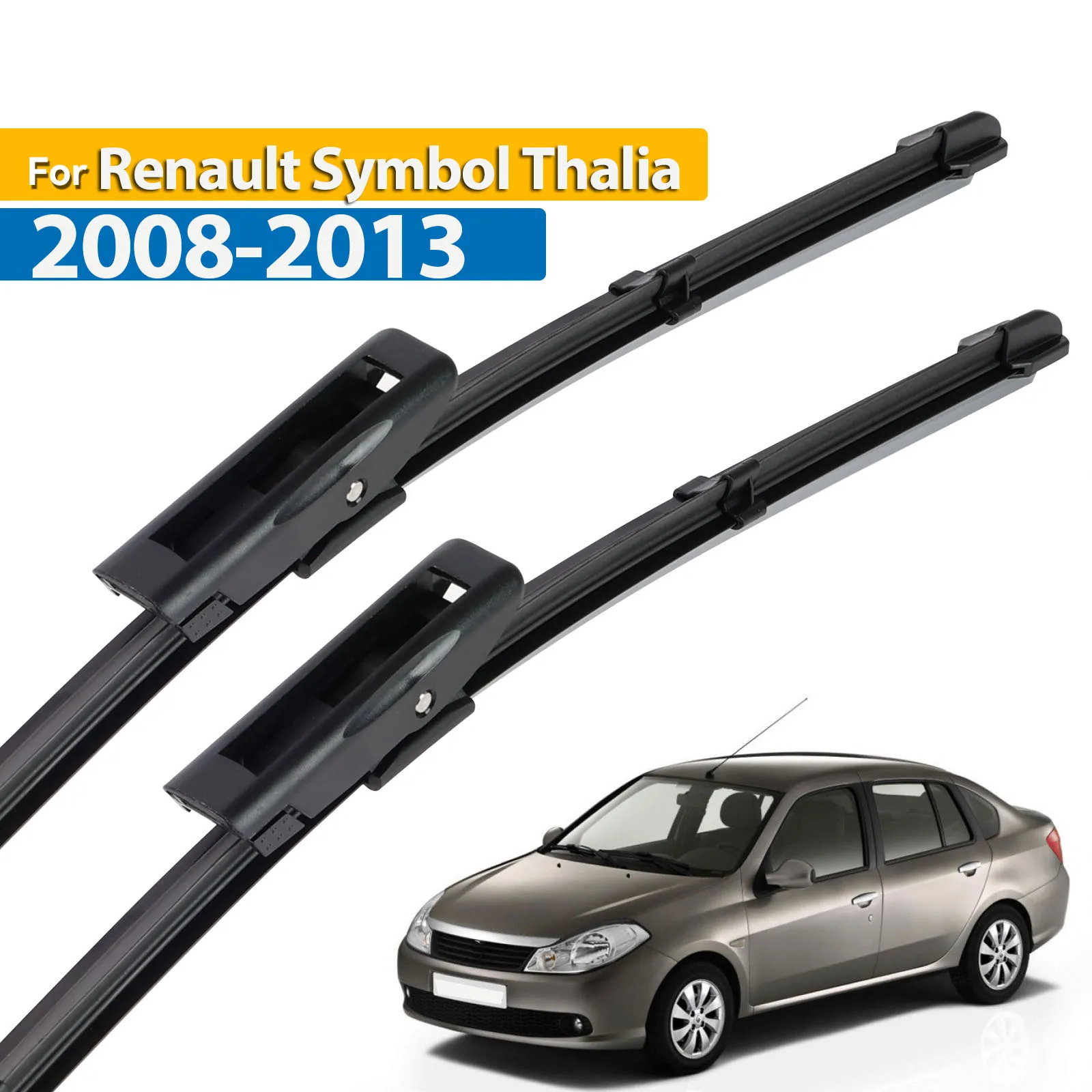 

Стеклоочиститель Erick's LHD, передние щетки стеклоочистителя для Renault Symbol Thalia MK2 2008-2013, лобовое стекло, щетки от дождя, 24 "+ 16"