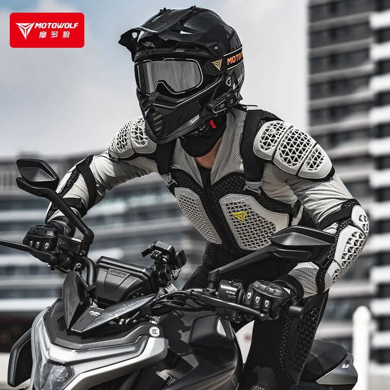 

Men Moto Body Armor Motorcycle Jacket Motocross Racing Jacket CE Approval Motorbike Moto Protection Gears
