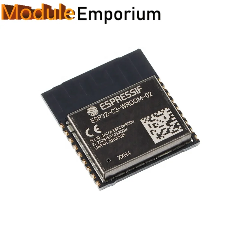 Espressif Esp32 Esp32c3 ESP32-C3-WROOM-02 Wifi Ble5.0 Riscv Singlecore Mcu Soc Wifi Module