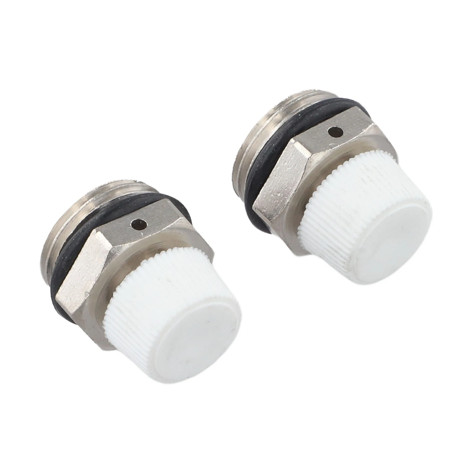 Manual Radiator for male Thread Vent Valve Radiator Air Brass Valve Silver White Nickel Plated Home Improvement Manual
