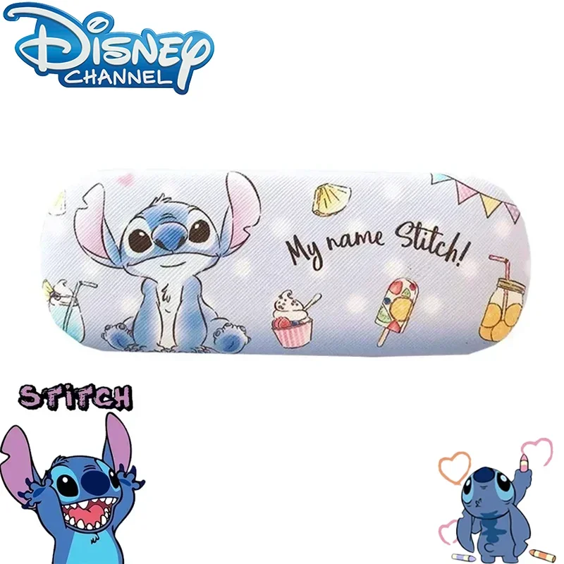 Disney Stitch Bril Opbergdoos Anime Lilo & Stitch Cartoon Bedrukt Brillen Hoesje Beschermende Bril Student Cadeau Voor Kinderen