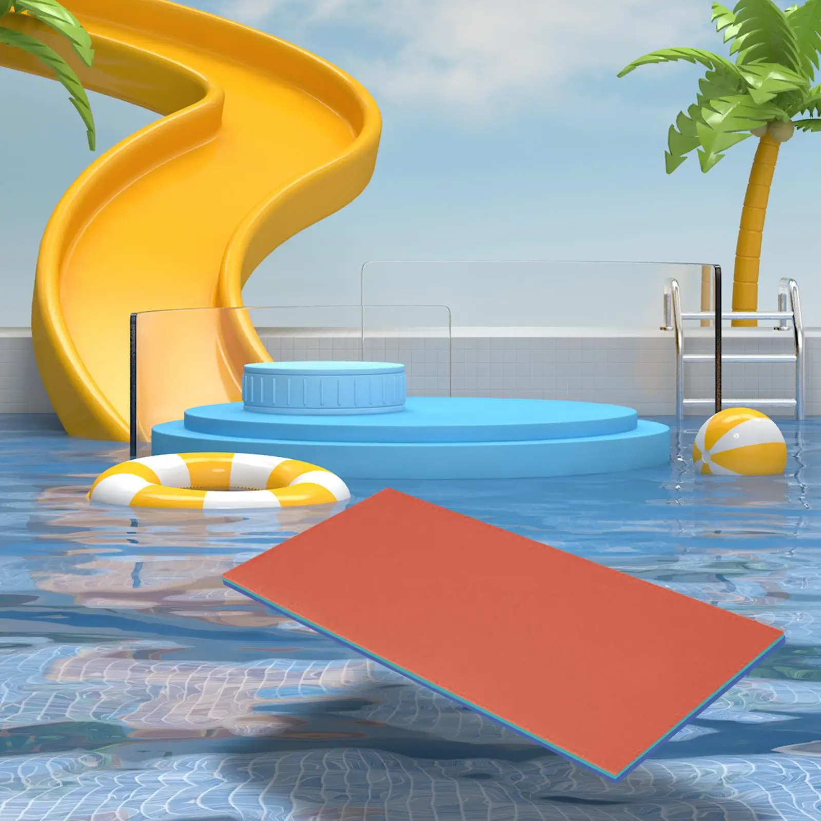 Ultimate Water Relaxation Mat - Premium Floating Pad for Beach, Pool, and Lake