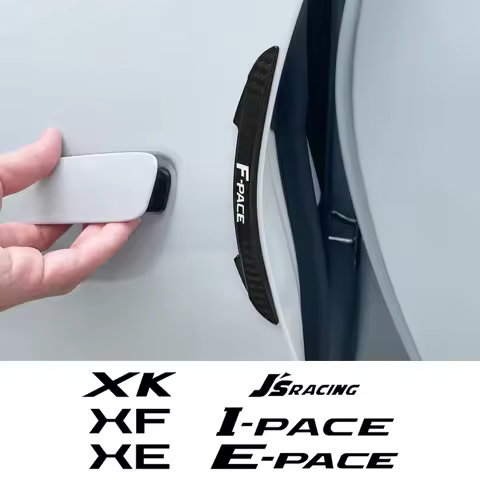 Car Door Anti-collision Strip Sticker Protector Accessories For Jaguar XF F-pace XE E-pace XJ I-pace JS-Racing XK SV R S Type
