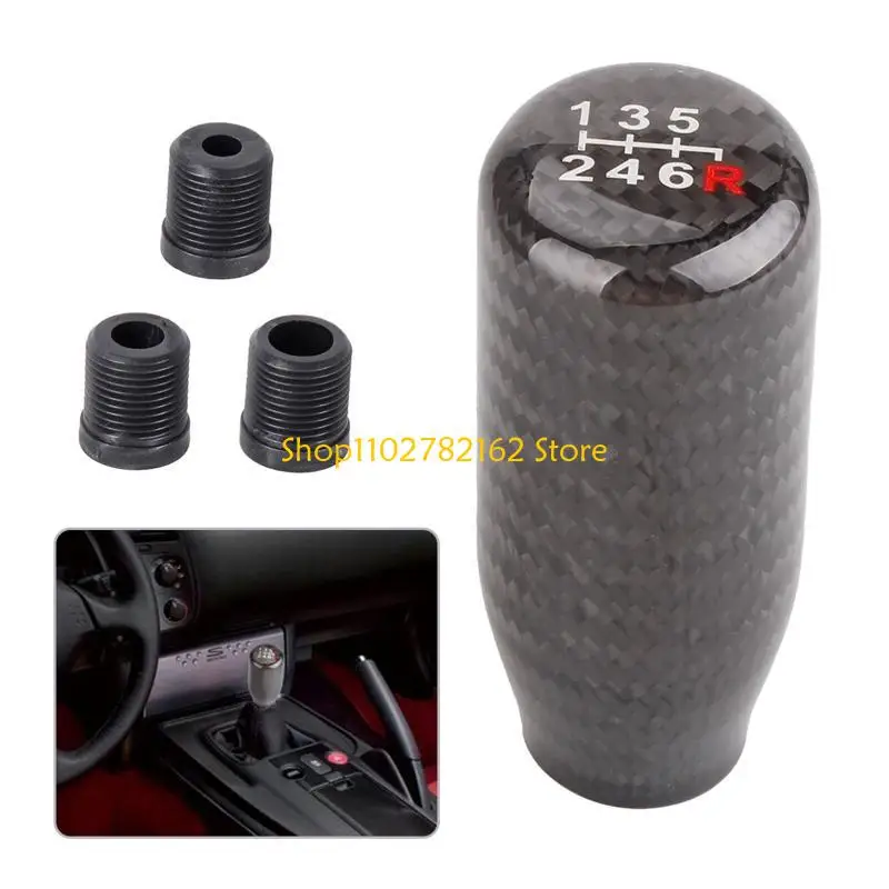 

547B Car Racing Styling 5/6 Speed Ball-Gear Shift Knob for Head Manual Transmission Gearstick Shift Lever with Ada