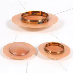 4Pcs Speaker Replacement Membrane for Head Voice Coil Tweeter Accessory 25.5mm for Streaming Internet Dropship